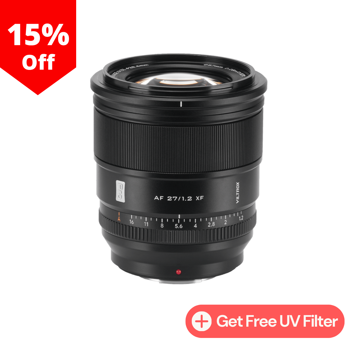 Viltrox AF 27mm F1.2 Pro APS-C Lens for Fujifilm X-Mount – Viltrox 
