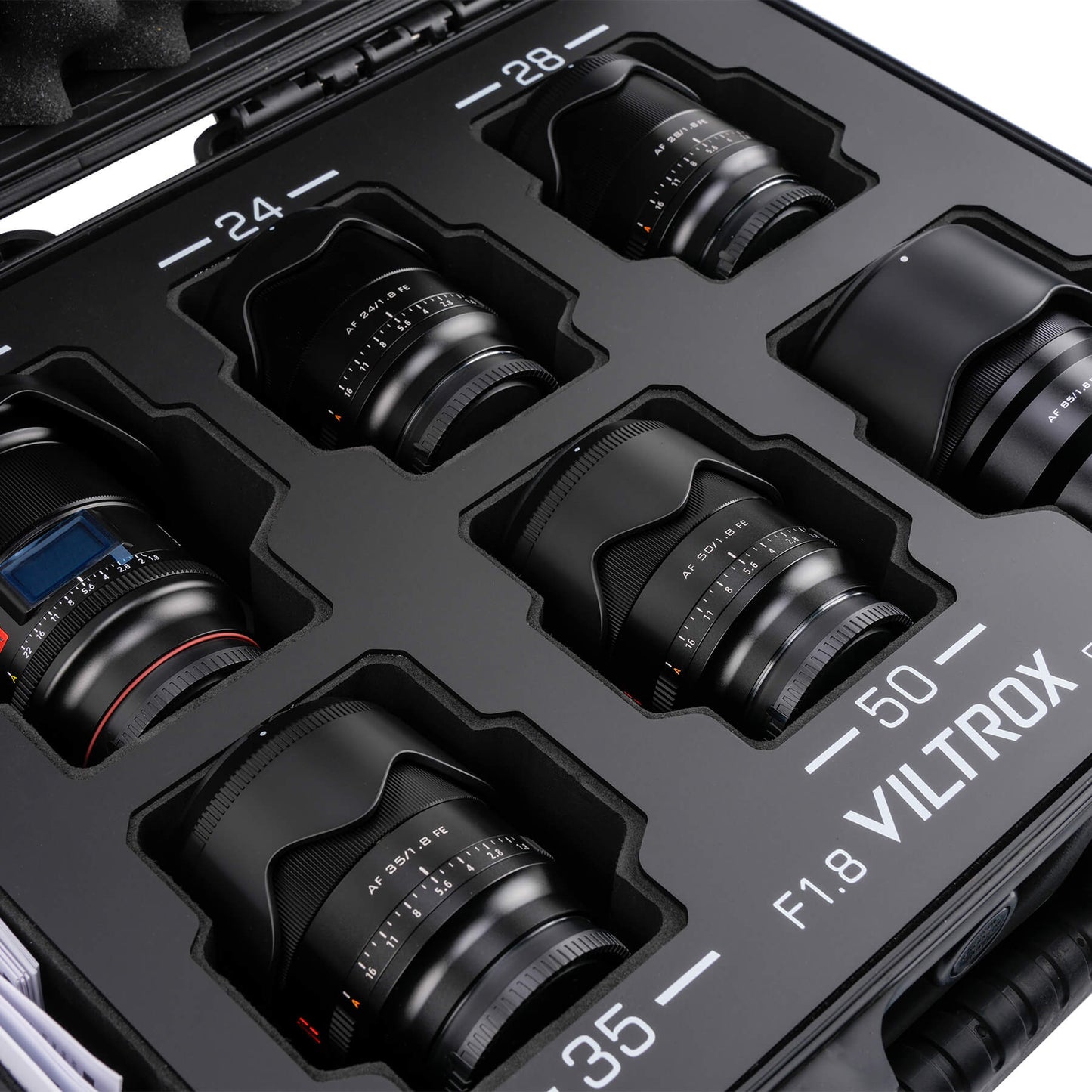 Viltrox AF F1.8 Full-Frame Lenses Kit for Sony E-Mount With Protective Case