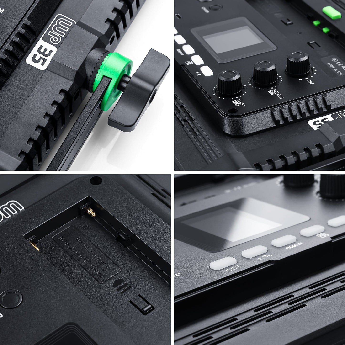 Viltrox WP35 Full Color RGB LED Panel - Viltrox StoreLed video light