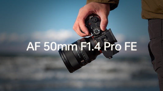 Pro Series New Release AF 50mm F1.4 Pro E-mount