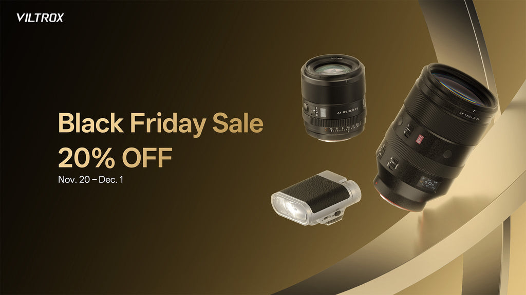 Your Next Lens Awaits — 20% OFF This Black Friday!