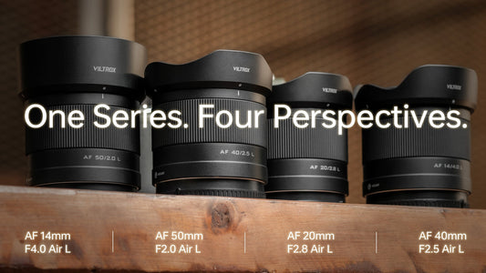 Carry Less. Capture More. Meet the Viltrox Air Series for L-Mount