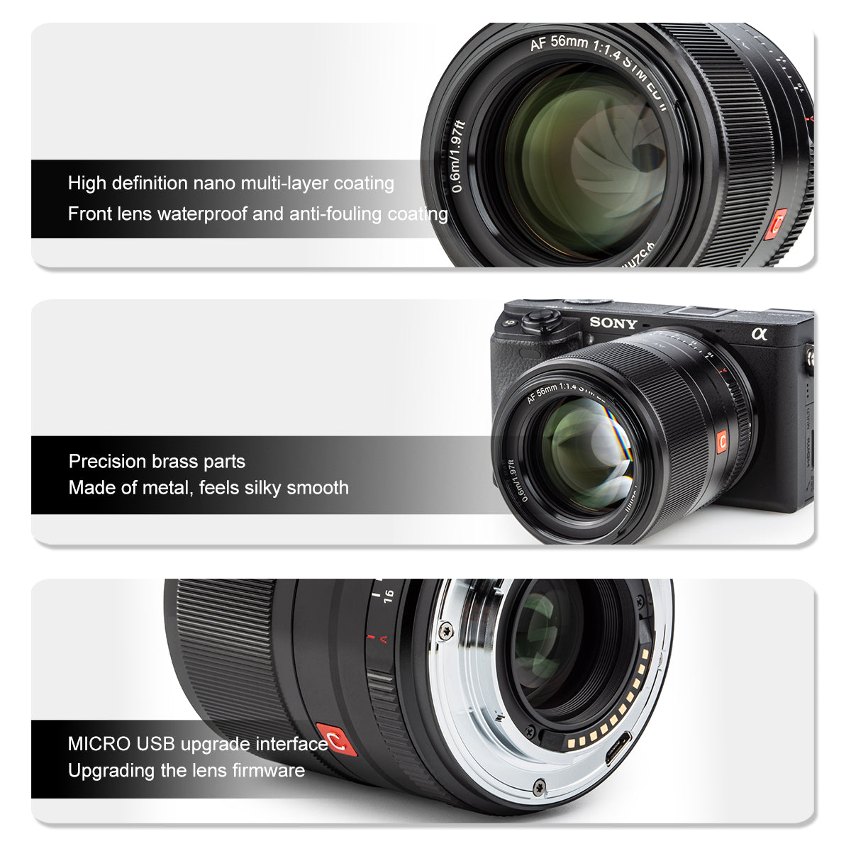 Obiettivo VILTROX 56mm F1.4 Per Fuji X - Autofocus, Eye AF, Leggero 290g, Ideale Per Ritratti - Foto 2