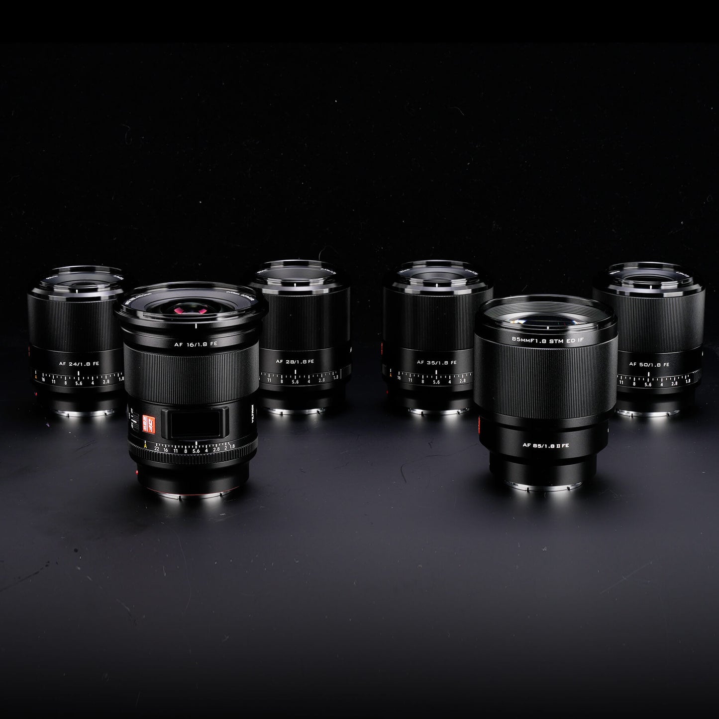Viltrox AF F1.8 Full Frame Lenses Kit For Sony E-Mount With Protective Case