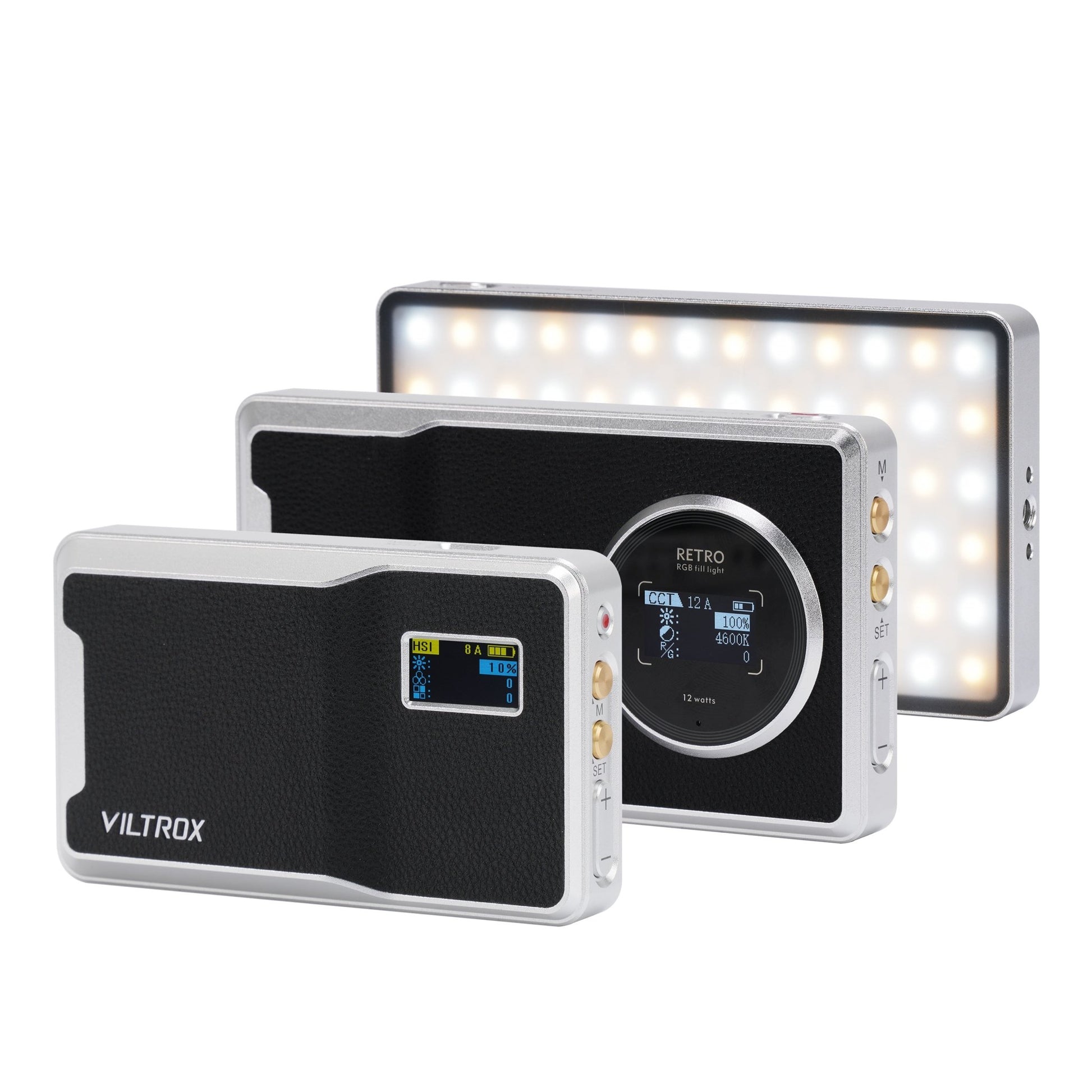 Viltrox Retro 08X/12X RGB LED Light - Viltrox StoreLed video light