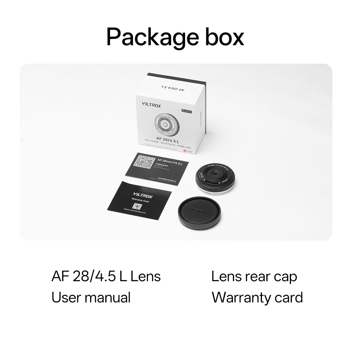 Viltrox AF 28mm F4.5 Full-Frame Lens for Leica L-Mount