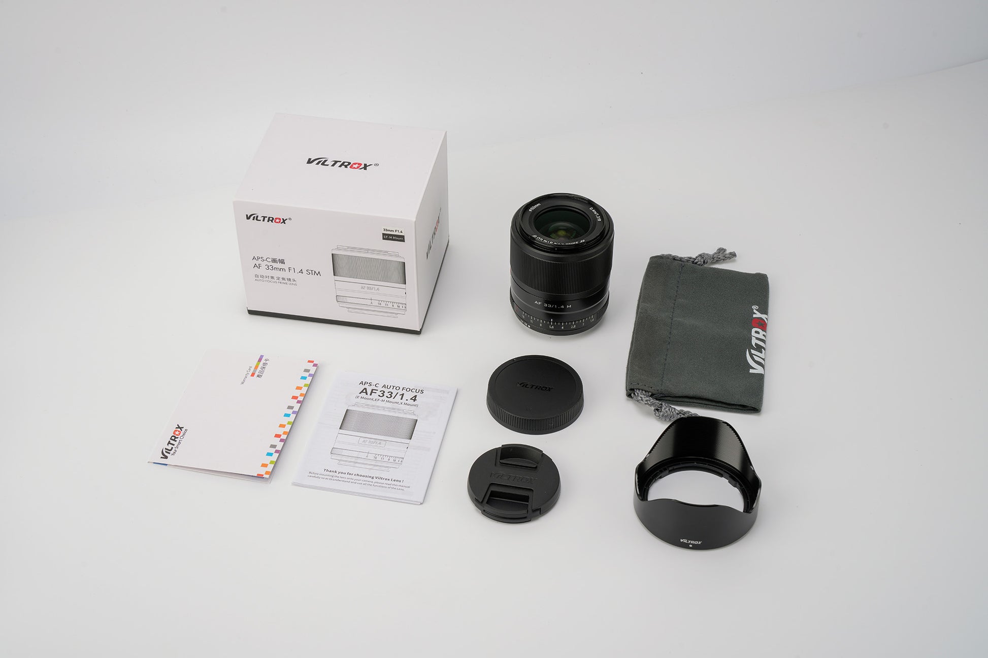 Viltrox EF-M 33mm Autofocus APS-C Prime Lens with Dual