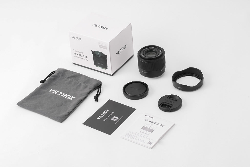 Viltrox AF 40mm F2.5 Full-Frame Lens for Sony E-mount