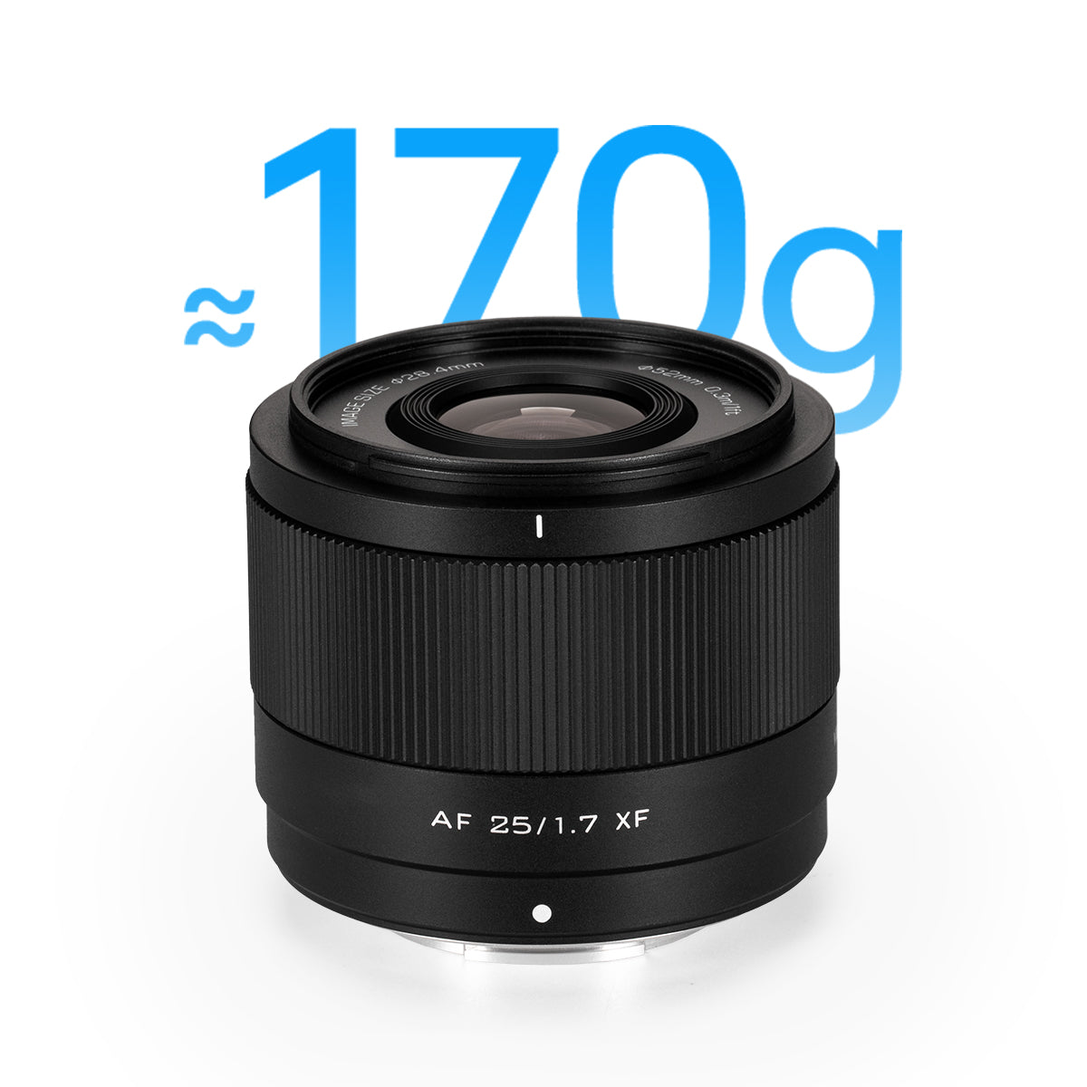 Viltrox AF 25mm F1.7 Air XF Fujifilm APS-C Lens yakın netleme görseli