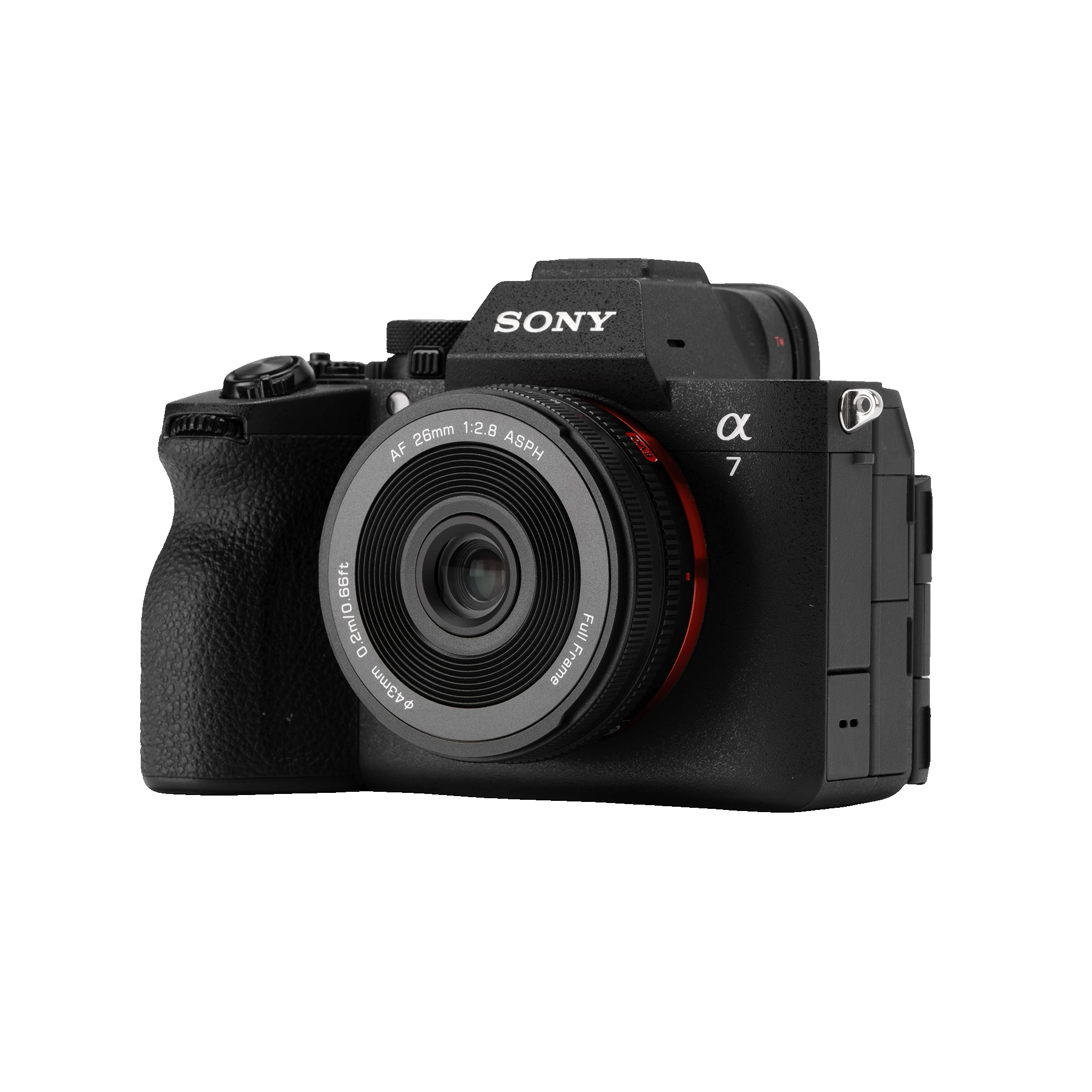 Viltrox AF26mm F2.8 Evo auf der Sony A7