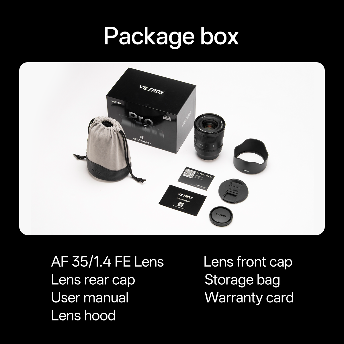 Viltrox AF 35mm F1.4 Pro Full- Frame Lens for Sony E-Mount