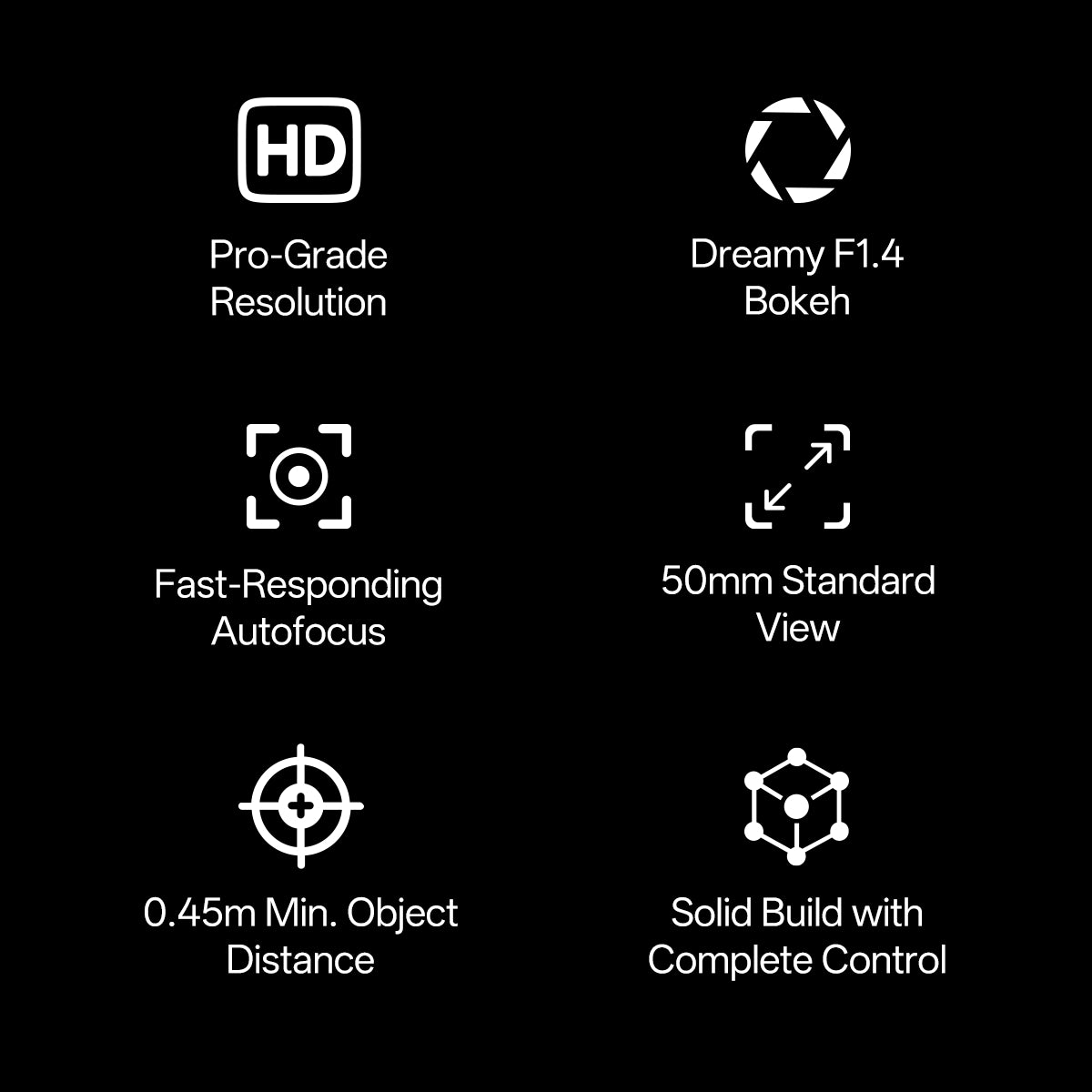 Viltrox AF 50mm F1.4 Pro Full - Frame Lens for Sony E - Mount - Viltrox Storecamera lens