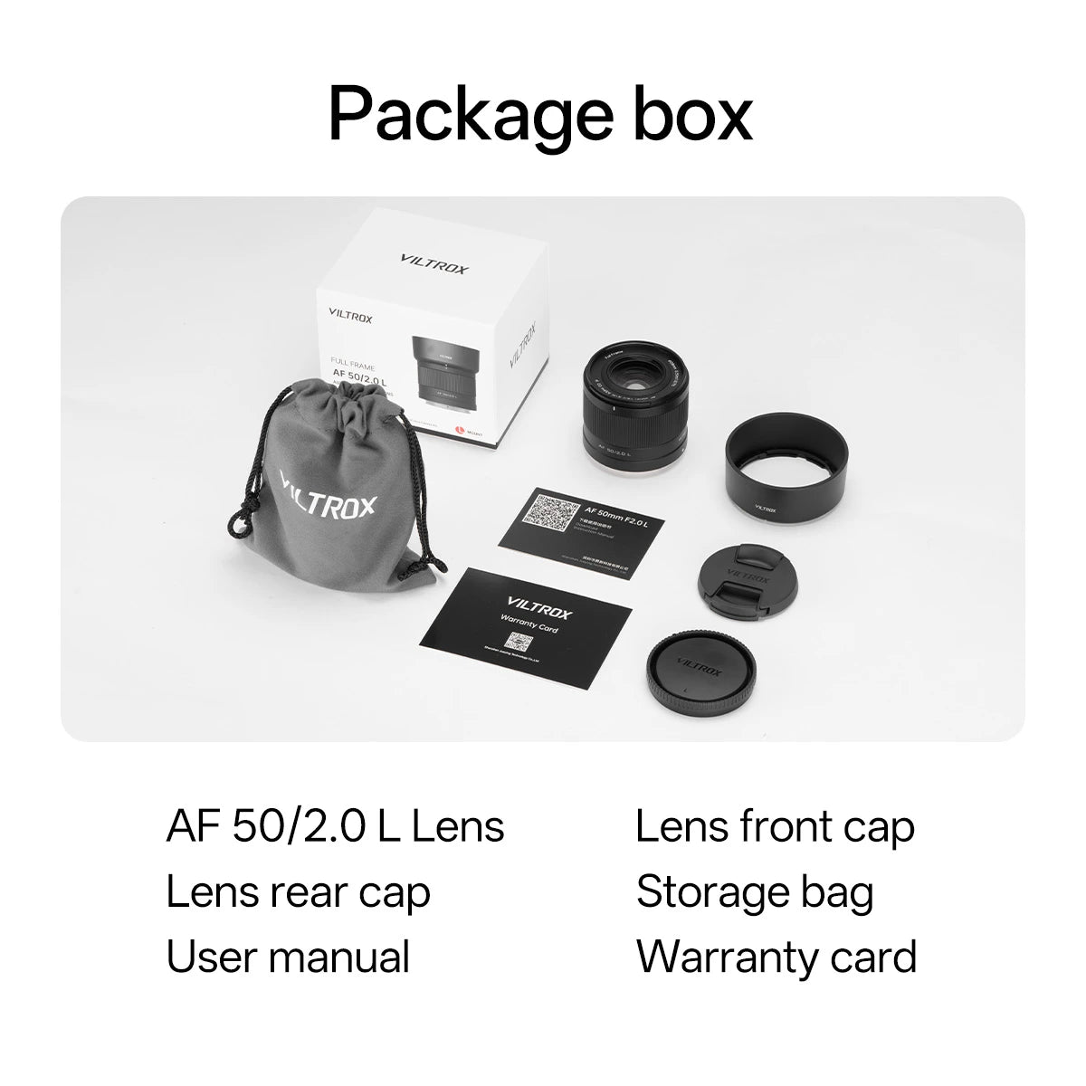 Viltrox AF 50mm F2.0 Air Full-Frame Lens for Leica L-Mount