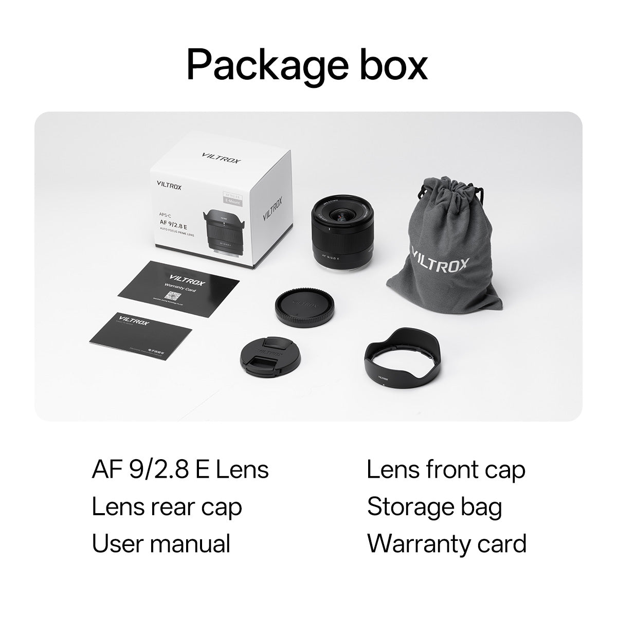 Viltrox AF 9mm F2.8 Air APS - C Lens for Sony E - Mount - Viltrox Storecamera lens