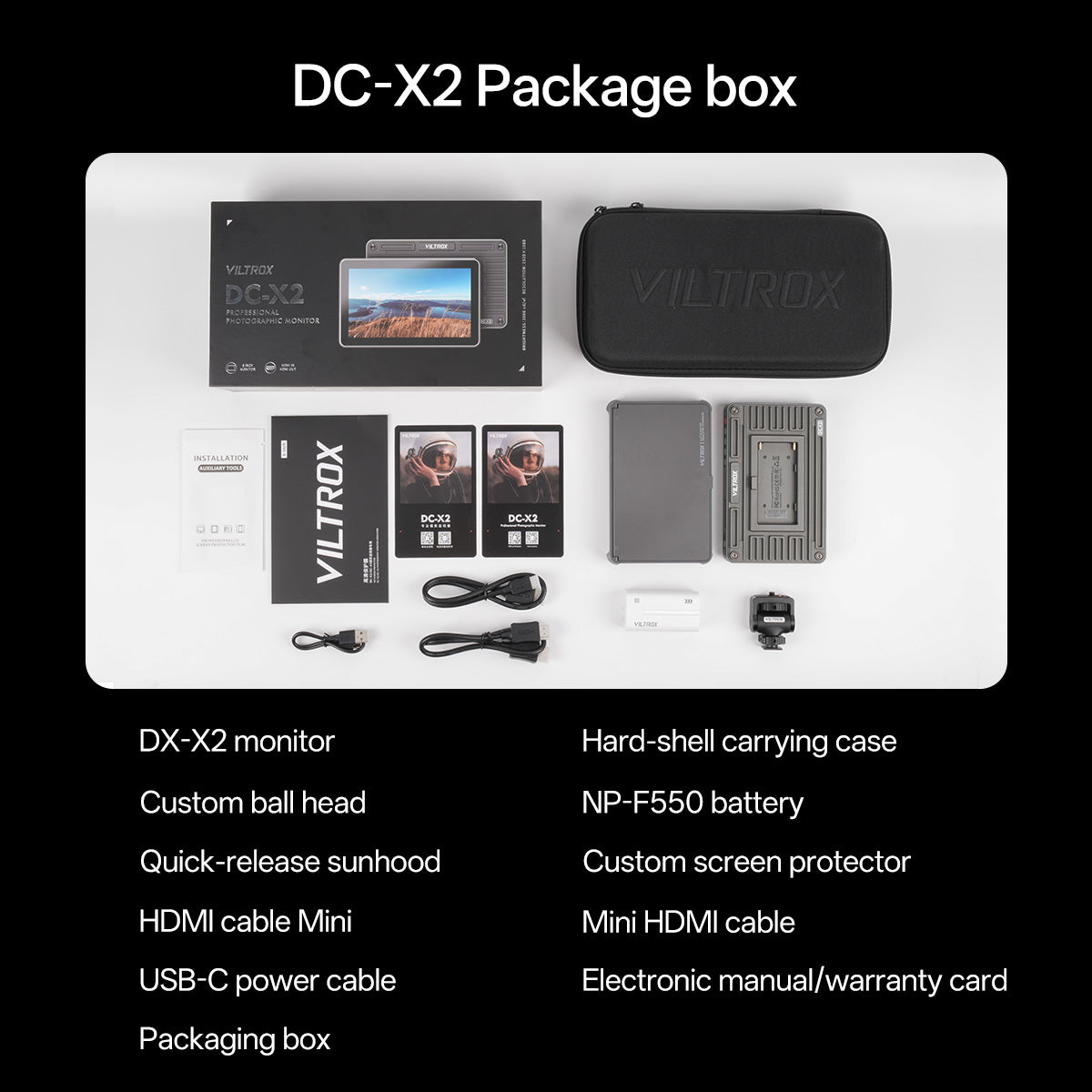 Viltrox DC-X FHD 2000 Nits 6-Inch Camera Monitor