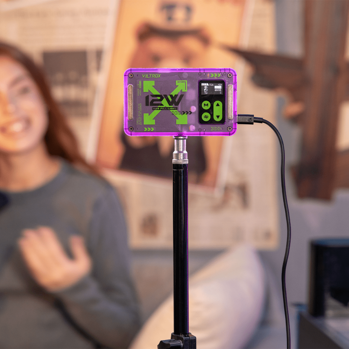 Viltrox RB - V12 Magnetic Portable RGB LED Light - Viltrox StoreLed video light