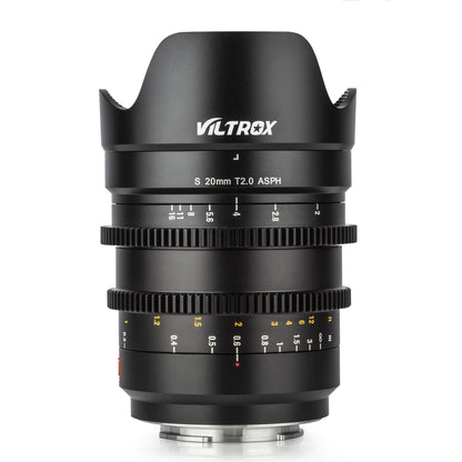 Viltrox MF 20mm T2.0 Full Frame Cine Lens For Sony E-Mount