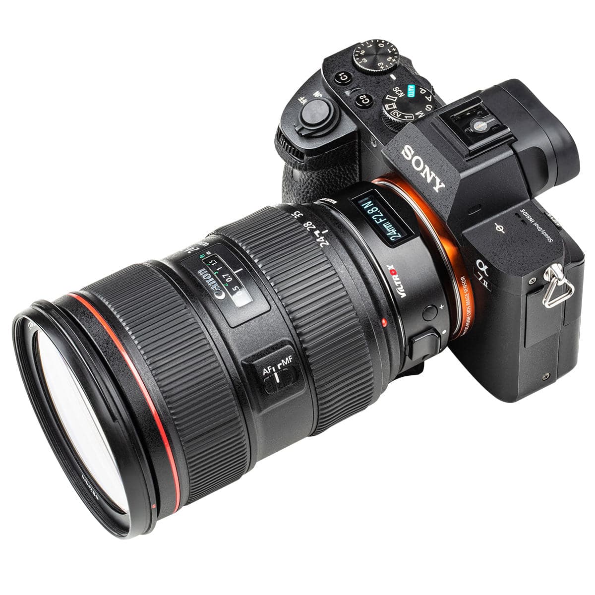 Viltrox Upgraded Mark V Canon EF/EF-S Lens to Sony E-mount Adapter  PDAF/CDAF Autofocus – Viltrox Store